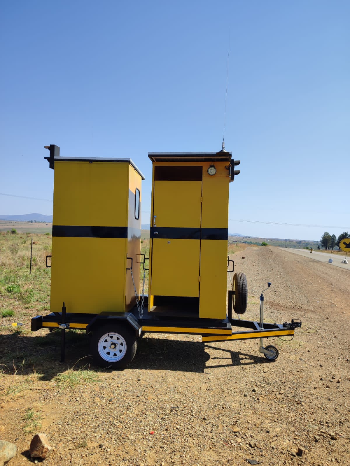 Reboque Stop-Go - Vista frontal